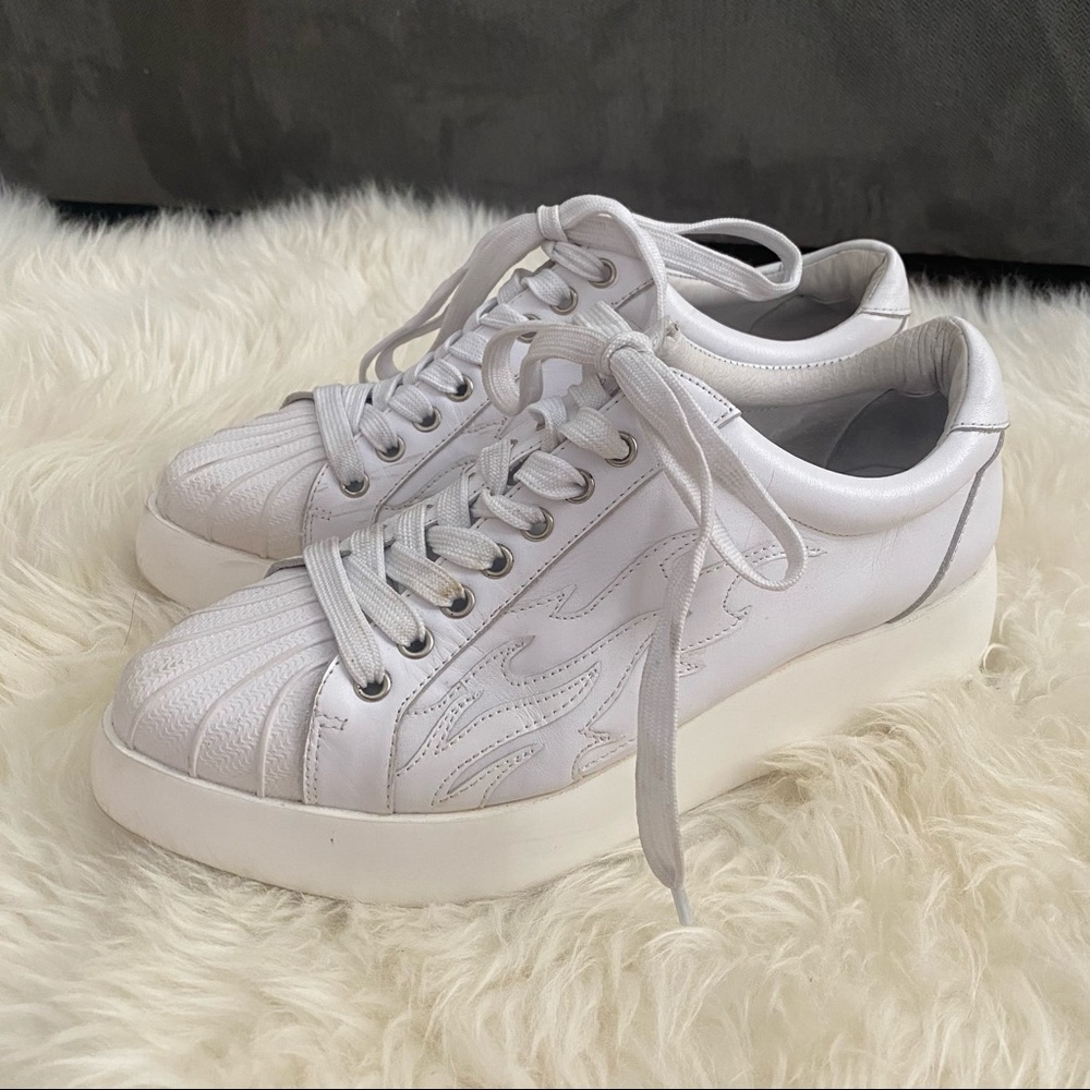 Jeffrey Campbell White Sneakers